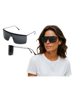 No Boundaries Shield Frame Sunglasses